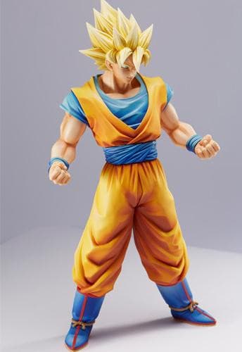 Banpresto Son Goku SSJ - Master Stars Piece King of Coloring