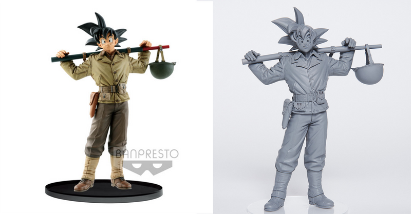 Set Sohn Goku Normal + Sonderverfolgung - Figur Kolosseum - Scultures - Zoukei Tenkaichi Budoukai World 2018-Dragon Ball ZbanPresto