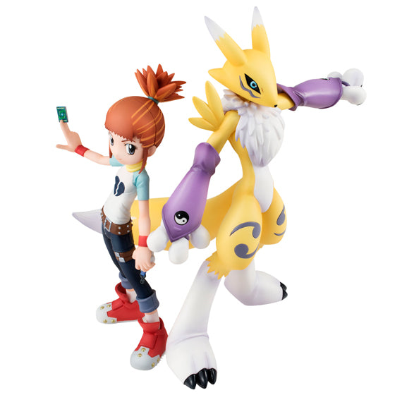 "Digimon Tamers" G.E.M. Renamon & Makino Ruki