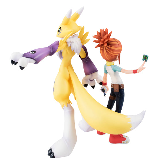 "Digimon Tamers" G.E.M. Renamon & Makino Ruki