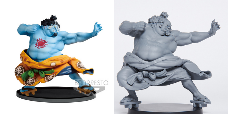 Set - Jinbei Normal / Versión Especial- Figura Coliseo - Scultures - Zoukeiou Choujoukessen World 2018 vol.4-one Piece - (BanPresto)