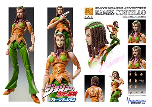 Super Acción de la Estatua de Jojo's Bizarre Adventure Ermes Costello