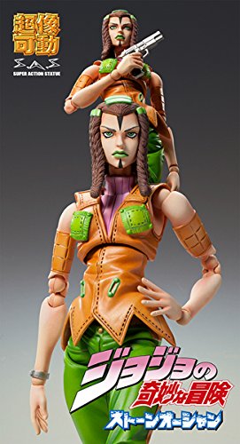 Super Acción de la Estatua de Jojo's Bizarre Adventure Ermes Costello