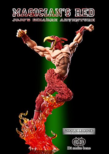 Statua Leggenda Jojo's Bizarre Adventure Mago Rosso