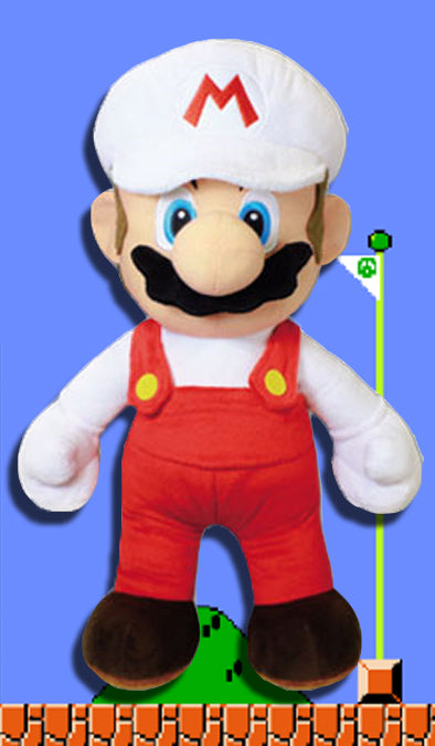Super Mario peluche Taito 2016 Fuoco ver.