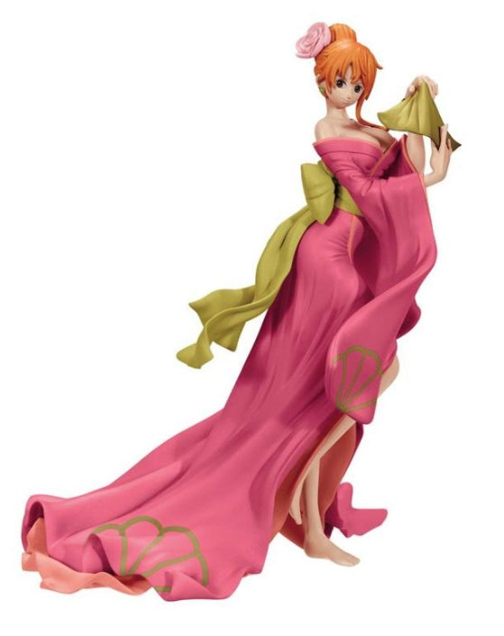 Nami Pink ver. Kimono Figuren One Piece - Banpresto
