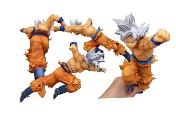 Goku Ultra-Instinto SCultures Figura Mundial Coliseo Especial De Dragon Ball Super - Banpresto