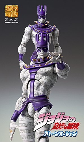 Súper acción estatua Jojo's Bizarre Adventure Blanco Snake