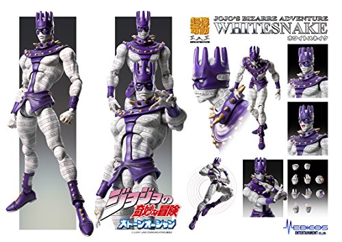 Súper acción estatua Jojo's Bizarre Adventure Blanco Snake