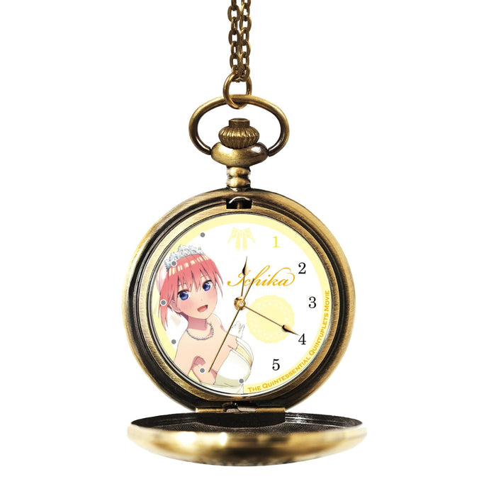 Anime "The Quintessential Quintuplets" Official Antique Pocket Watch | Ichiaka Nakano
