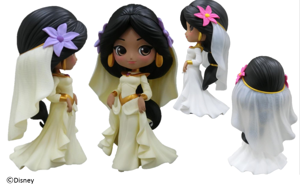 Q Posket La Princesse Jasmine De Rêve Style - Aladdin - Banpresto