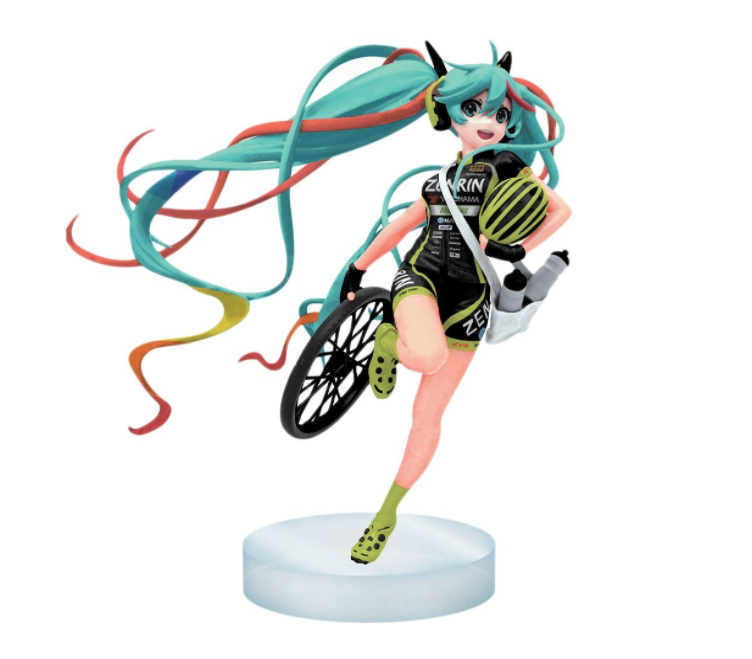 Hatsune Miku SQ Figura TeamUKYO versión de Good Smile Racing - Banpresto