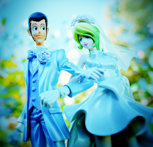 "Lupin III" Creator x Creator Rebecca & Lupin Wedding Special Color ver.