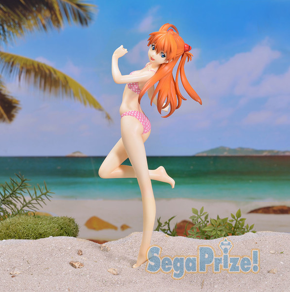 Souryuu Asuka Langley PM Figura Summer Beach versione Shin Seiki Evangelion - SEGA