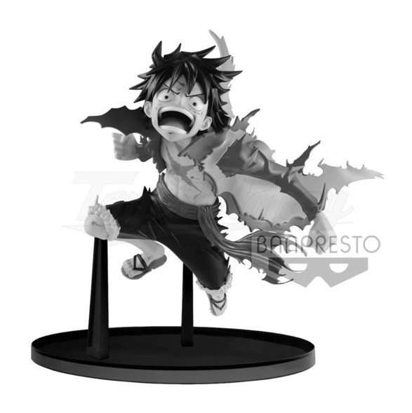 "One Piece" Luffy Special Color Version SCultures  Zoukeiou Choujoukessen World (Vol.4)