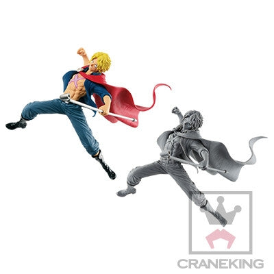 "One Piece" SCultures Zoukeiou Chojho Kessen China Competition -Sabo - Figure Colosseum  Set Color/ not painted